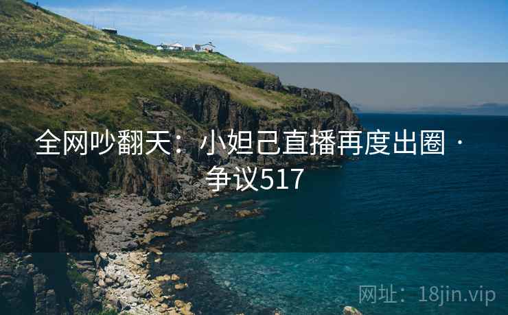全网吵翻天:小妲己直播再度出圈 · 争议517